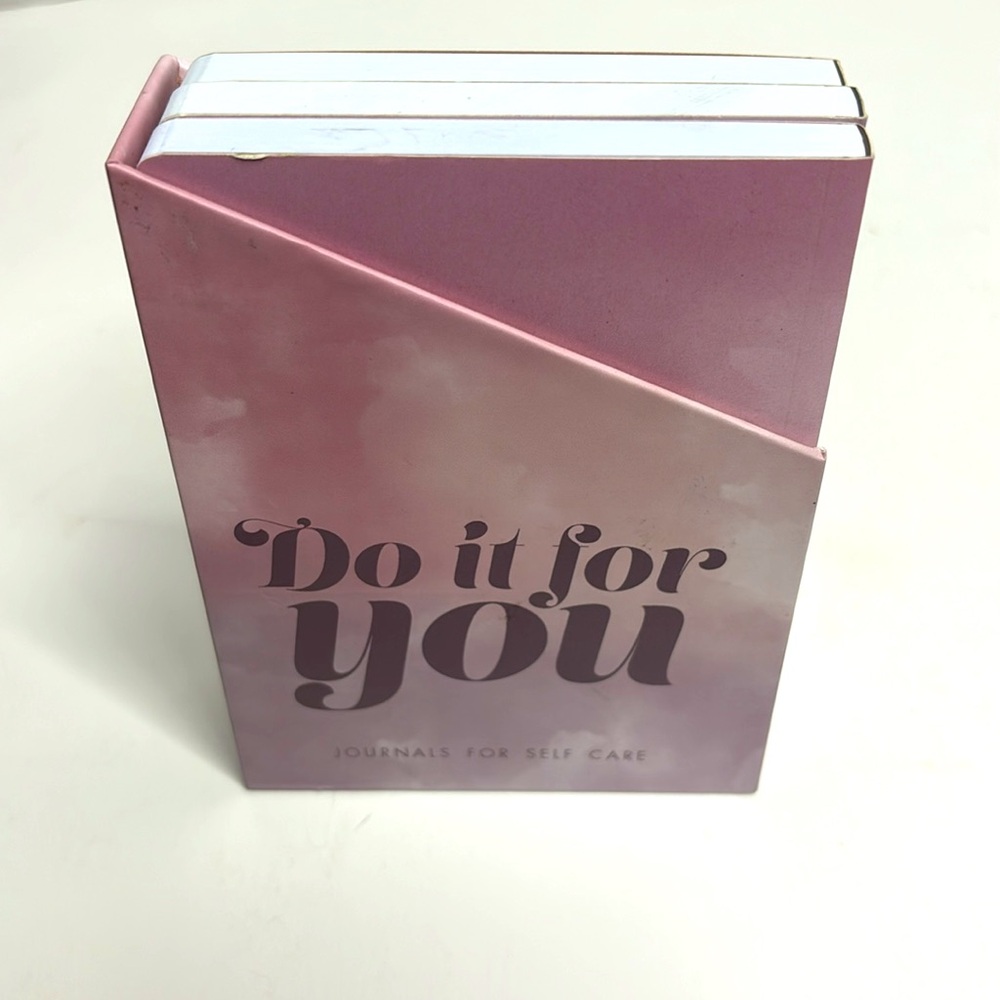 Box Set Journals | Do it For Yourself | Self Care | 3 Journals | Mind Body Soul
